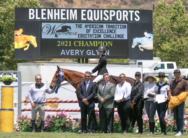 Avery Glynn Gets the Win in the American Tradition of Excellence Equitation Challenge, Presented by Whitethorne