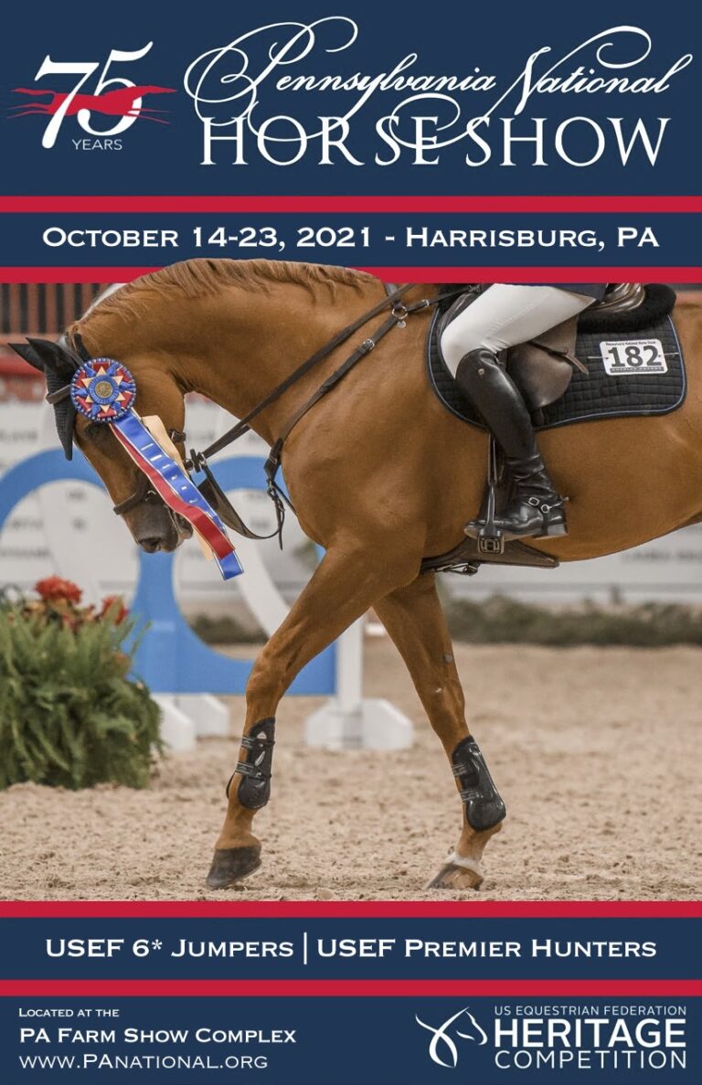 2021 Pennsylvania National Horse Show Prize List Now Available