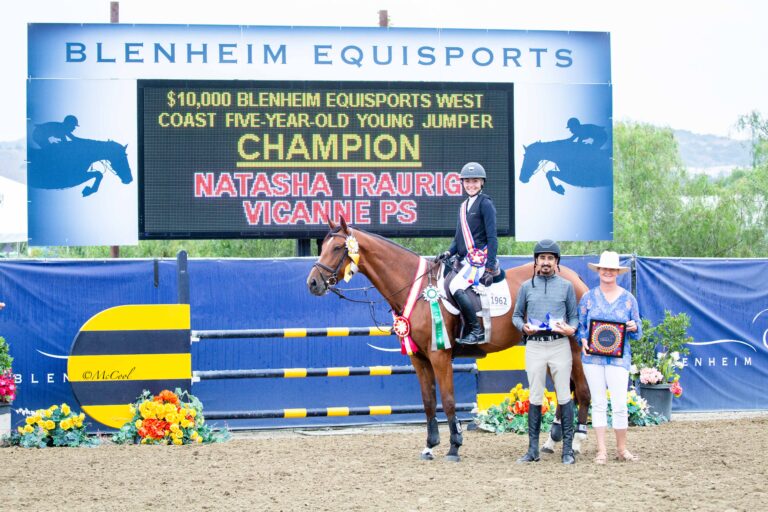 Future Stars Crowned in the $60,000 Blenheim EquiSports West Coast Young Jumpers Championships