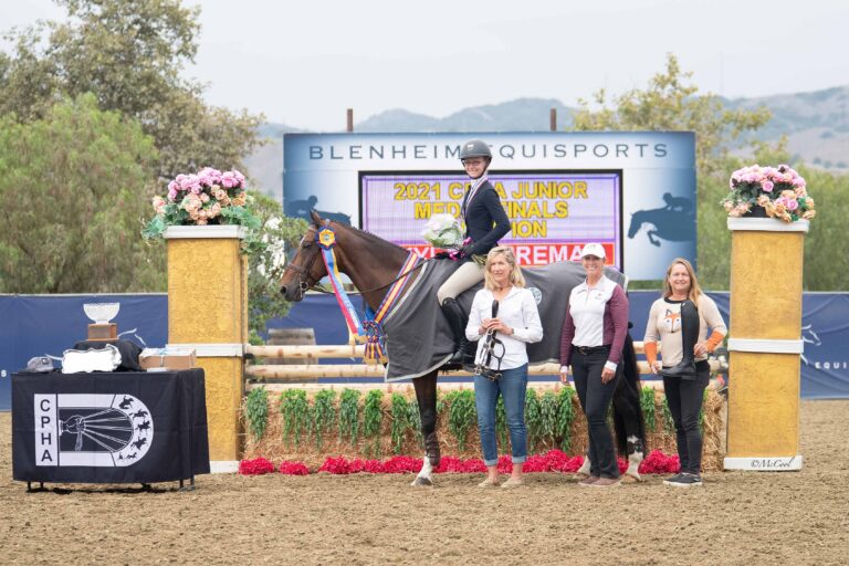 Skylar Wireman and Emily Williams Win CPHA Hunt Seat Medal Finals