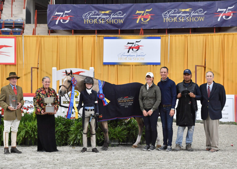 Olivia Sweetnam Sweeps Pony Hunters at Pennsylvania National