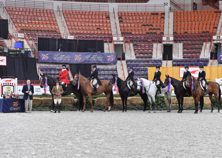 Elkridge Harford Hunt Club Rides to Hunt Night Championship at Pennsylvania National Horse Show