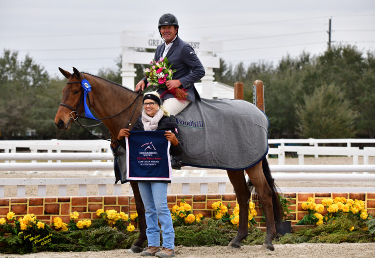 Matt Cyphert Puts on the Ritz to Win $5,000 De Cillo Equine Clinic USHJA National Hunter Derby at Texas Winter Series