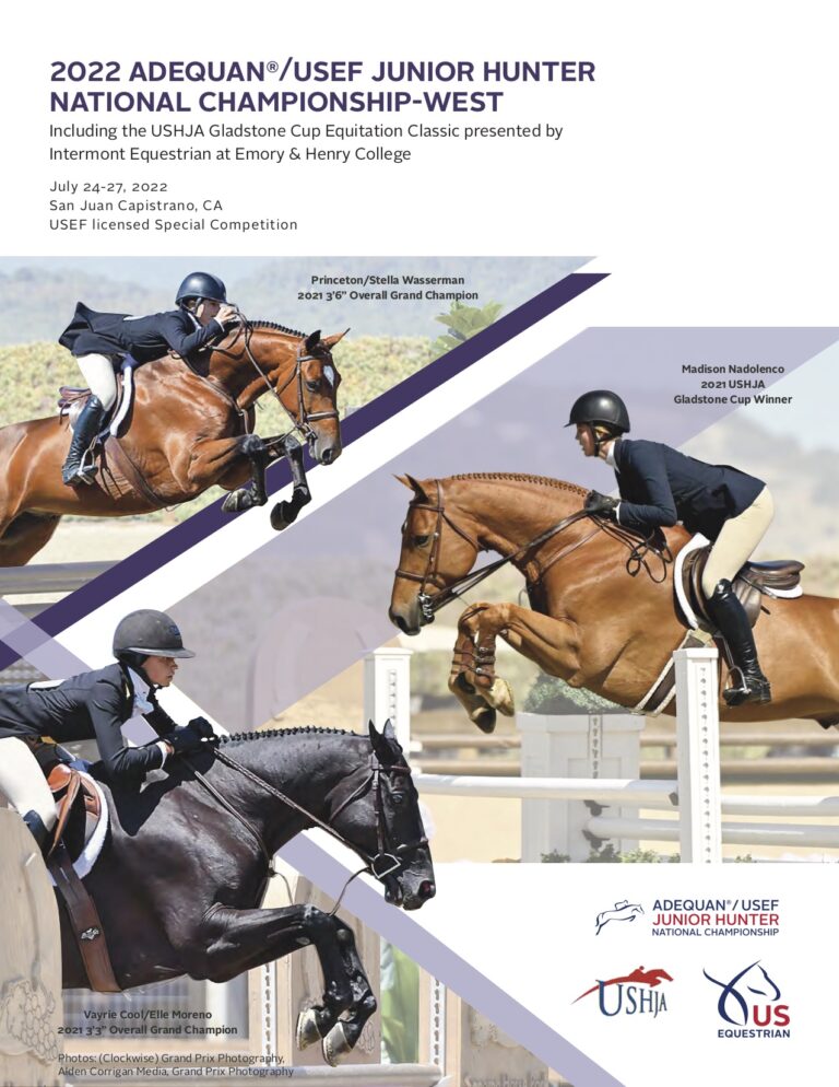 Adequan/USEF Junior Hunter National Championship – West Prize List Now Available