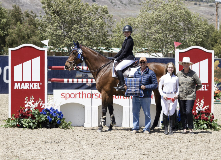 Anya Bereznicki and Diazella are Best in $20,000 Markel Insurance Bronze Tour Classic at Blenheim