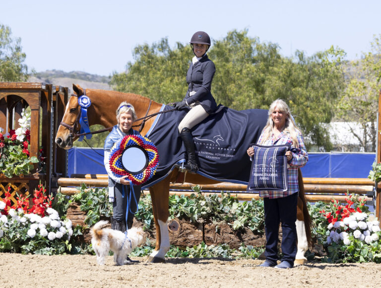 Julia Rossow and Katie Cook Claim USHJA National Derby Wins at Blenheim Spring Classic III