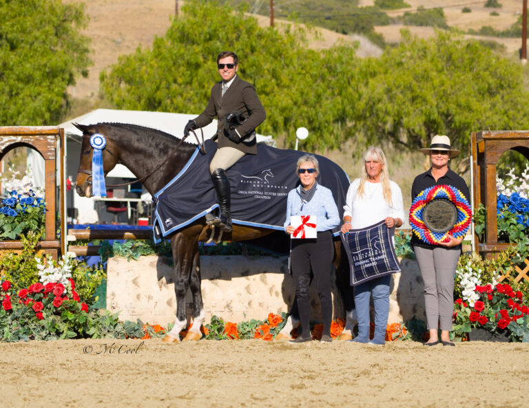 Nick Haness and Reese’s Return to Winners’ Circle in $10,000 USHJA National Hunter Derby at Ranch & Coast Classic