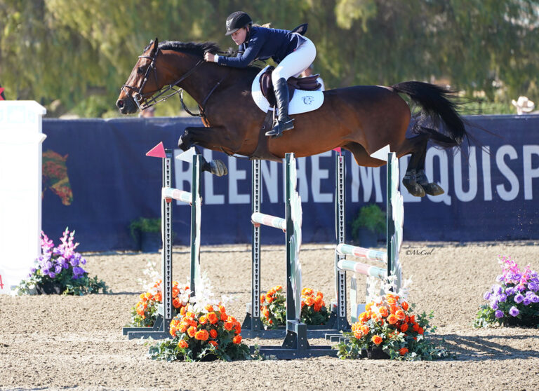 Hannah Loly Leaps to Victory in $25,000 Blenheim June Classic II Grand Prix