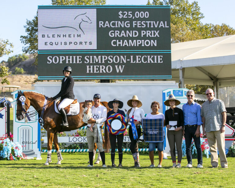 Sophie Simpson-Leckie Soars to Victory in the $25,000 Blenheim Racing Festival Grand Prix