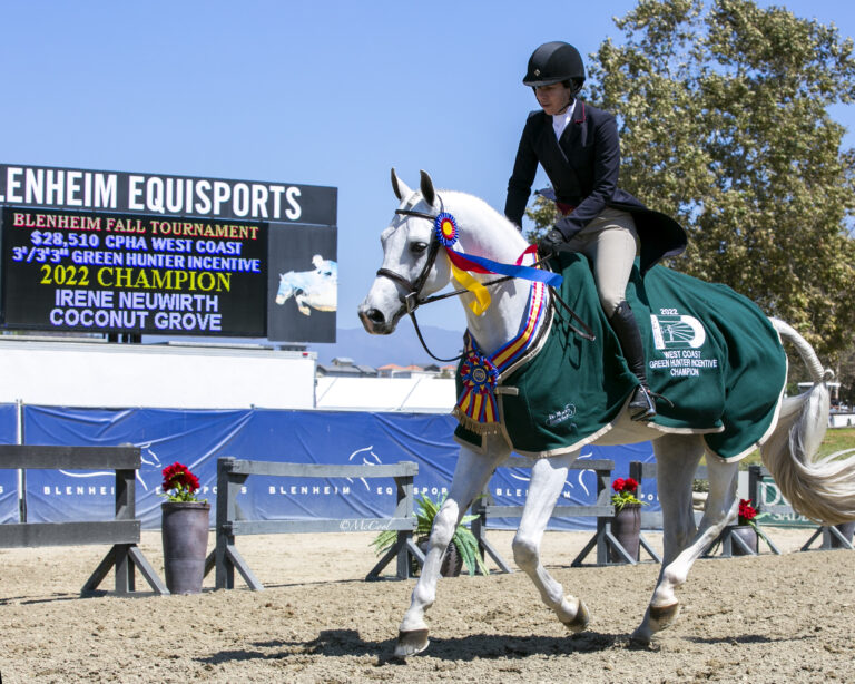 Irene Neuwirth and Katie Taylor Davidson Capture CPHA West Coast Green Hunter Incentive Championship Titles