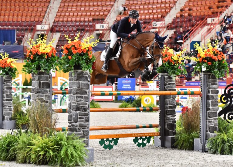 Ansgar Holtgers, Jr. Gets the Gold in Neue Schule/USEF Junior Jumper Individual National Championship
