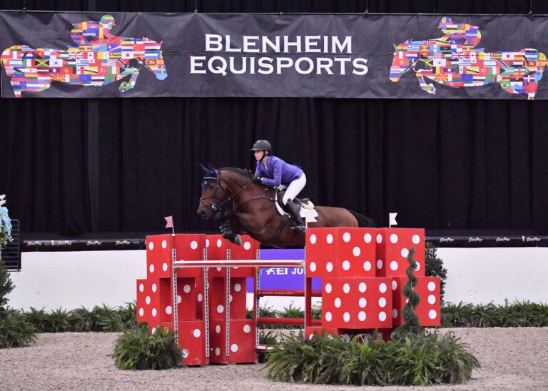 Lillie Keenan Captures the Win in the $40,000 CSI4*-W 1.50m Las Vegas National “All In” Speed Classic, Presented by Blenheim EquiSports