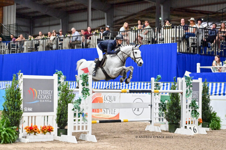 Nicolas Gamboa and NKH Mr. Darcy Cash in on Another Victory in $100,000 Third Coast Bank Grand Prix