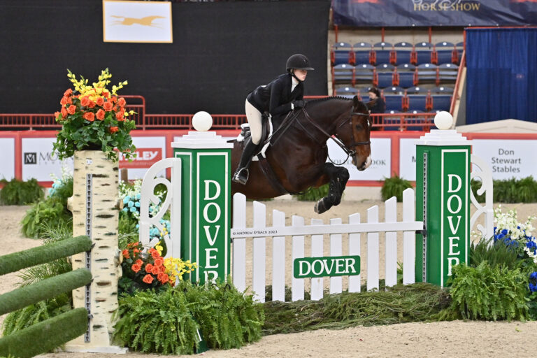 Carlee McCutcheon Made Her Way to the Top in 2023 Dover Saddlery/USEF Hunter Seat Medal Final