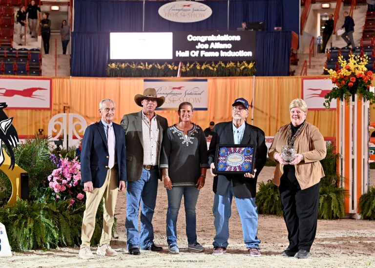 Joe Alfano, Dr. Csaba Magassy and McLain Ward Inducted into Pennsylvania National Horse Show Hall of Fame