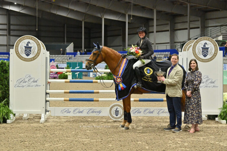 Avery Griffin Gets Her First Grand Prix Win at Pin Oak Charity Horse Show