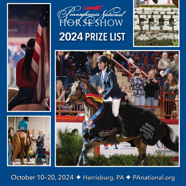 2024 Pennsylvania National Horse Show Prize List Now Available