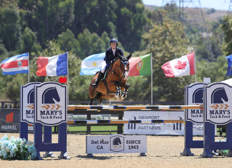 Katherine Huffstutler Gets the Gold in $30,000 Grand Prix at Blenheim Racing Festival