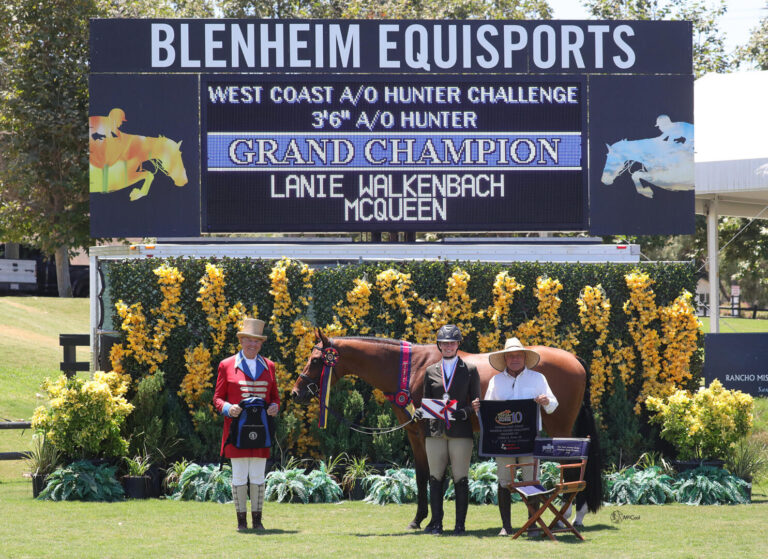 Lanie Walkenbach Led the Way in Blenheim EquiSports West Coast Amateur Hunter Challenge