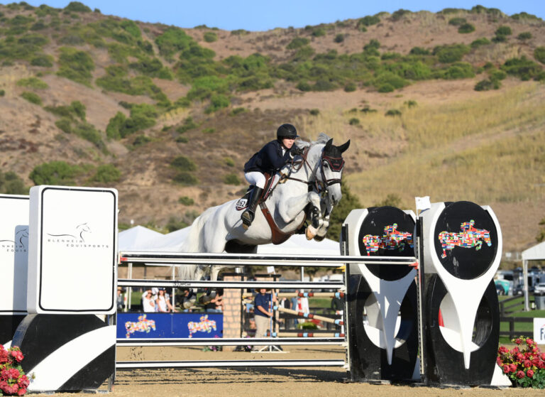 Sophia Siegel Steals the Show in $30,000 Joan Irvine Smith Grand Prix at Blenheim EquiSports