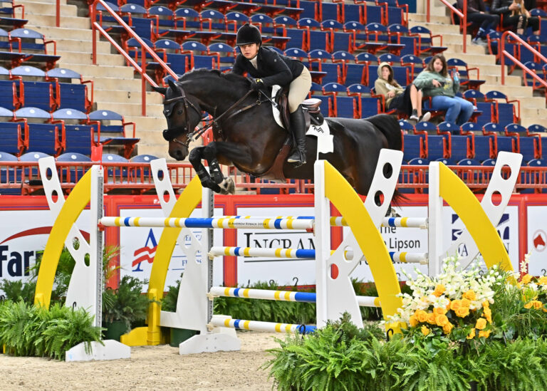 Megan McDermott and Caitlin Boyle are Best on Day One of Open Jumpers at Pennsylvania National Horse Show