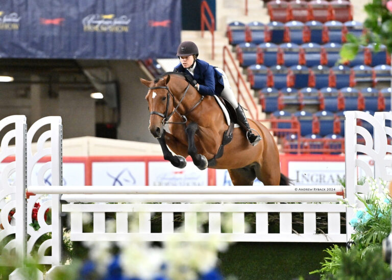 Martha Ingram and Meghan Rohrbaugh Bear Claim Championships at Pennsylvania National Horse Show