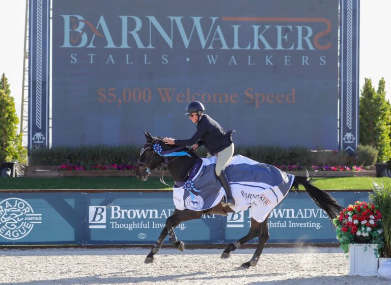 Allison Kroff and T-Quick Hurricane Z Storm to Victory on Day One of Desert Circuit