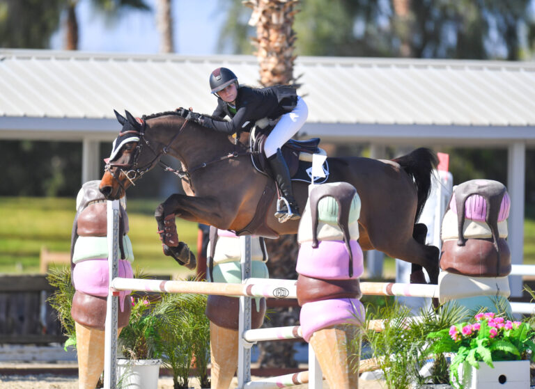 A Good Day for Ashlin Goodwin in the $5,000 NAL Prestige Italia 1.15m Junior Jumper Classic