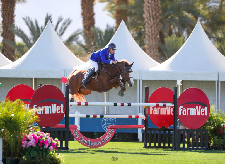 Lane Clarke Lands in the Winner’s Circle in $30,000 FarmVet 1.45m Open Classic