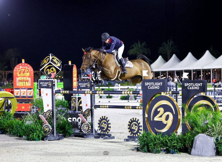 Keri Potter and Kalimera van de Nethe Z Keep the Wins Coming in $117,000 Spotlight 29 Casino CSI3* Grand Prix