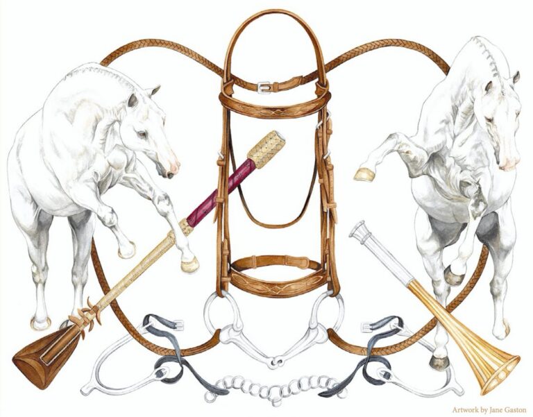 Jane Gaston Captures the Spirit of the Horse in 2026 Pennsylvania National Horse Show Artwork