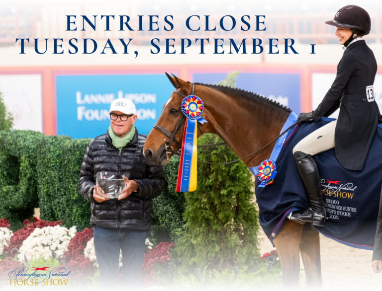 PNHS Entries Close TOMORROW!