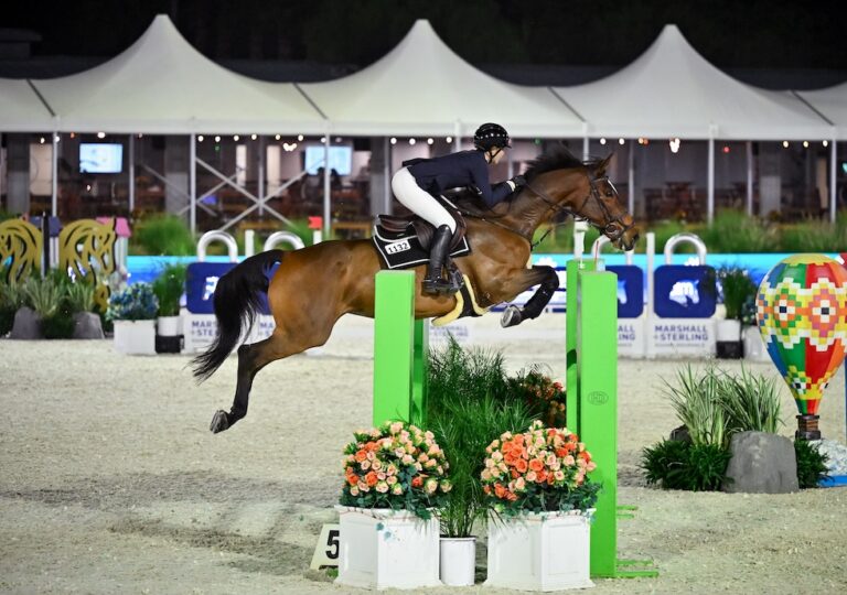 Amanda Gomez and Charly-Ann Are Right Back on Top at Desert International Horse Park